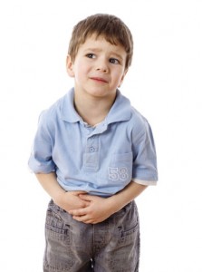 niño con dolor abdominal 